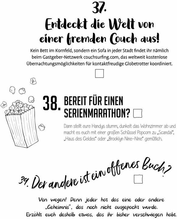 Immagine prodotto Die NEUE Bucket List für Paare (Tedesco, Stephanie Fischer, 2023)