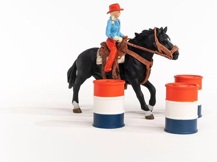 Immagine prodotto Schleich Barrel Racing con Cowgirl