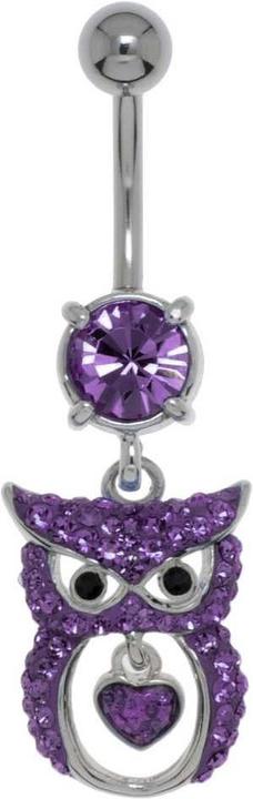Bijouteria Bauchpiercing (Edelstahl, Messing, Kristall)