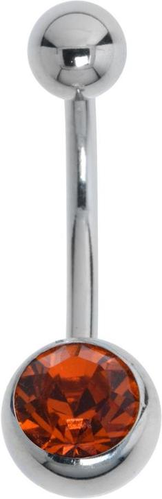 Bijouteria Bauchpiercing (Edelstahl, Zirkonia)