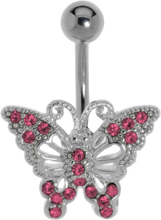 Bijouteria Bauchpiercing (Edelstahl, Messing, Kristall)