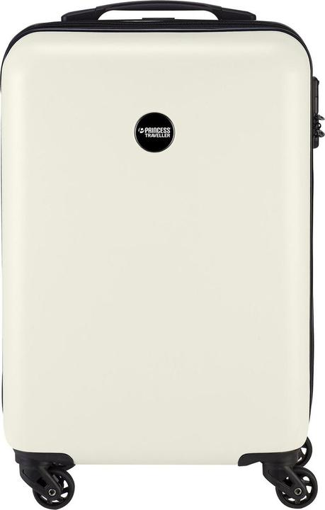 Princess PT01 - Handbagagekoffer - Pearl White - S - 55cm (98 l, Hand luggage (up to 50 litres))