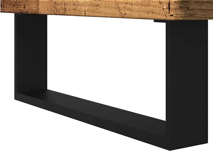 Actual product image VidaXL Vanity unit Bathroom cabinet Bathroom furniture antique wood look (65 x 33 x 60 cm)