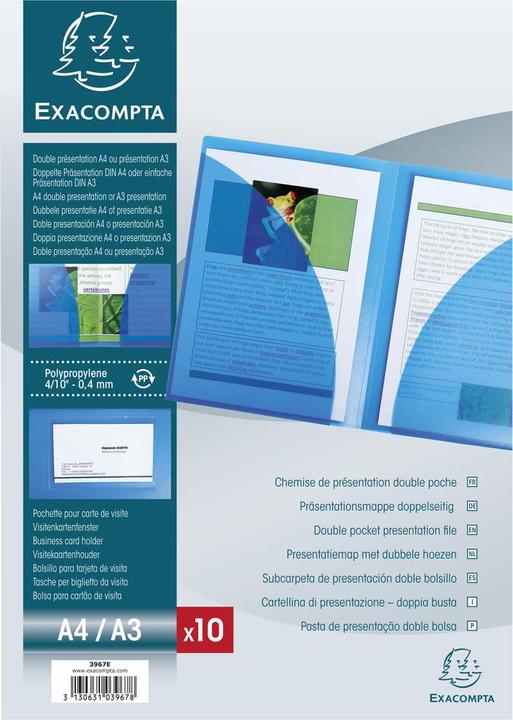 Actual product image Exacompta Presentation folders (A3, 1 x)