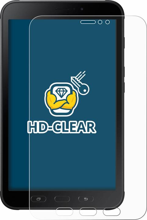 Produktbild BROTECT Schutzfolie Displayschutz Klar (2 Stück, Galaxy Tab Active 2)