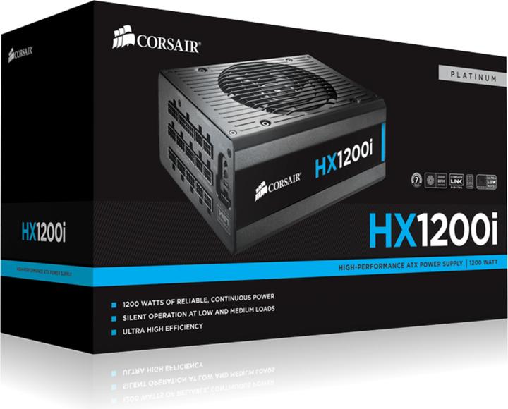 Actual product image Corsair HX1200i (1200 W)