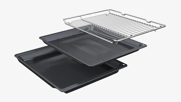 Actual product image Siemens iQ500, Einbau-Backofen, 60 x 60 cm, Edelstahl, HB378G6S3, ID HB378G6S3