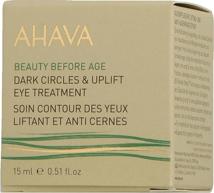 Produktbild Ahava Dark Circles und Uplift Eye Treatment (Crème, 15 ml, Tag + Nacht)