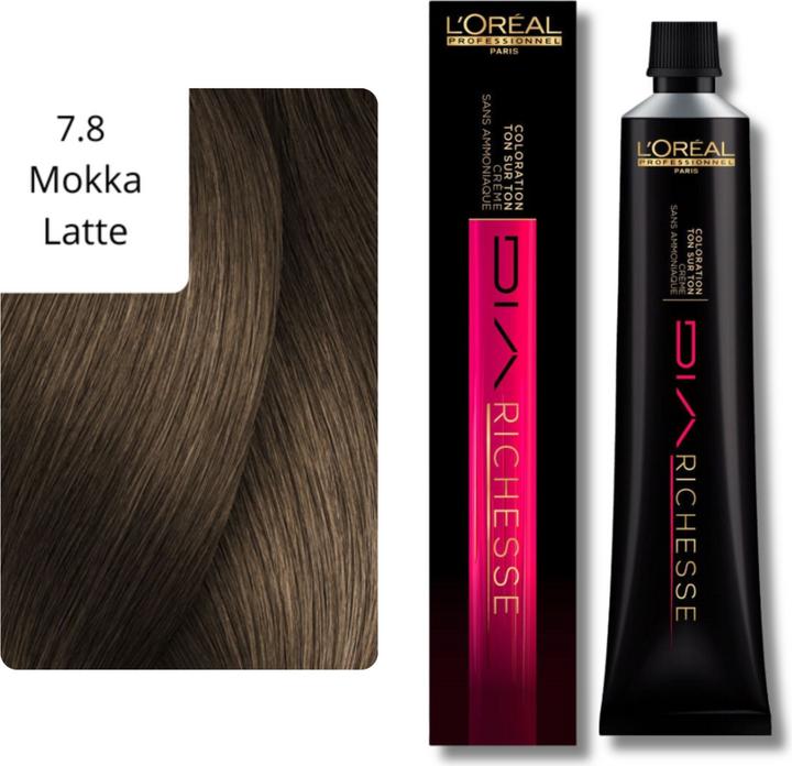 Actual product image L'Oréal Professionnel Diarichesse (7.8 Mocha latte)