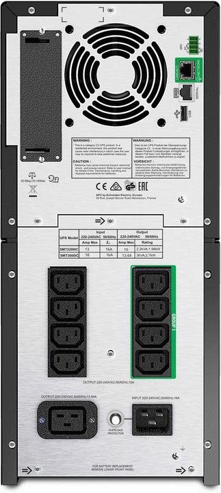 Produktbild APC SMT 3000 (3000 VA, 2700 W, Line-Interaktiv USV)