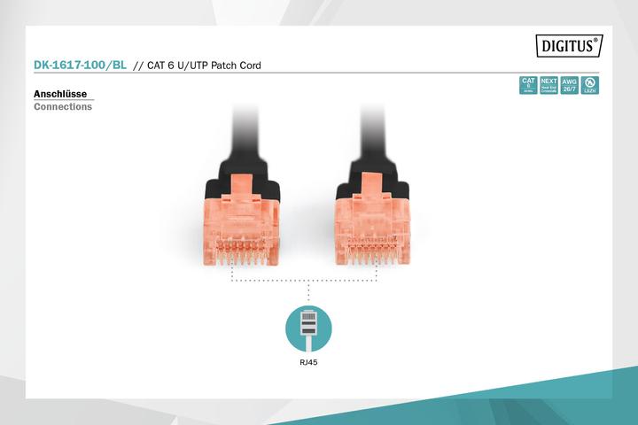 Immagine prodotto Digitus Cavo di rete (U/UTP, CAT6, 10 m)