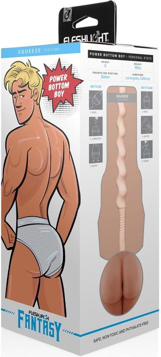Actual product image Fleshlight Fleshjack Fantasy Power Bottom Boy