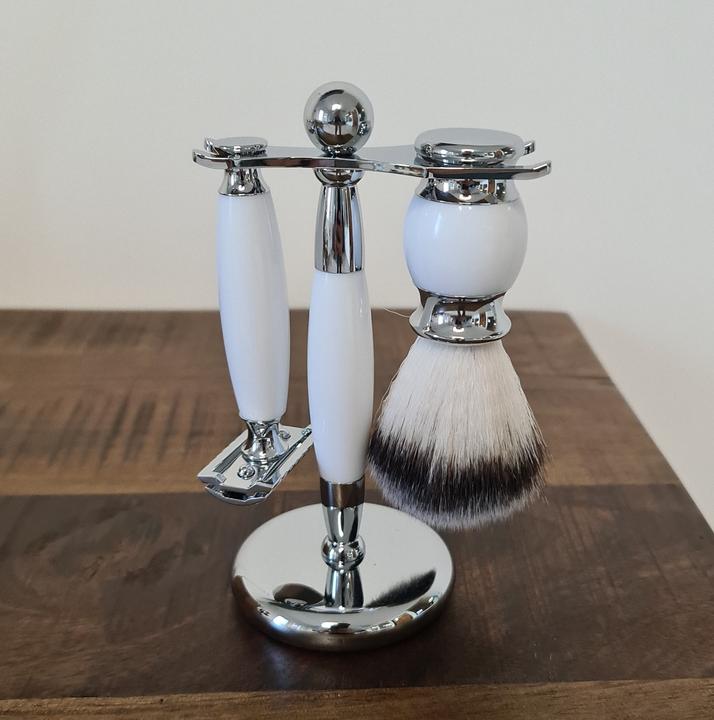 Image du produit Bate Beard shaving set white