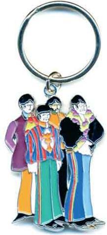Immagine prodotto Rock Off Portachiavi in metallo dei Beatles Personaggi
