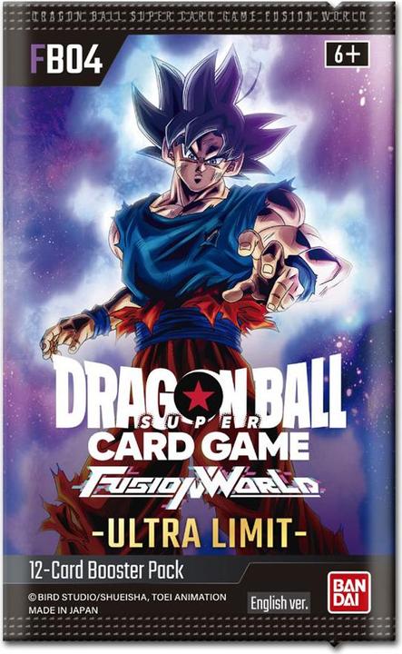Immagine prodotto Dragon Ball Fusion World 04 Booster Box FB04 IT (Inglese, Display del booster)