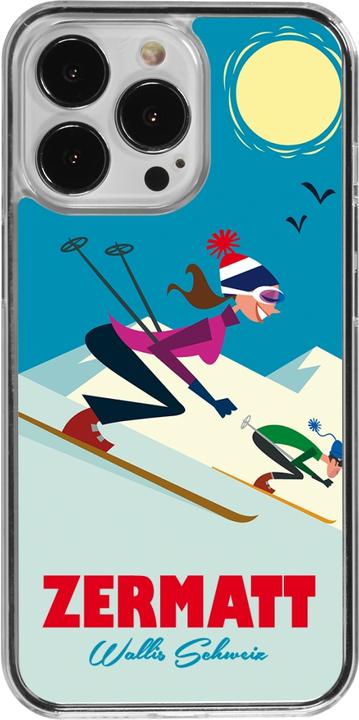 Image du produit PhoneLook Coque transparent Zermatt Ski Downhill (Apple iPhone 13 Pro)