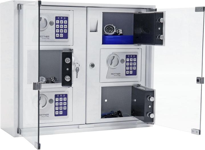 Immagine prodotto Rottner Sistema di chiusura elettronico Key Safe 6 Outdoor Bianco