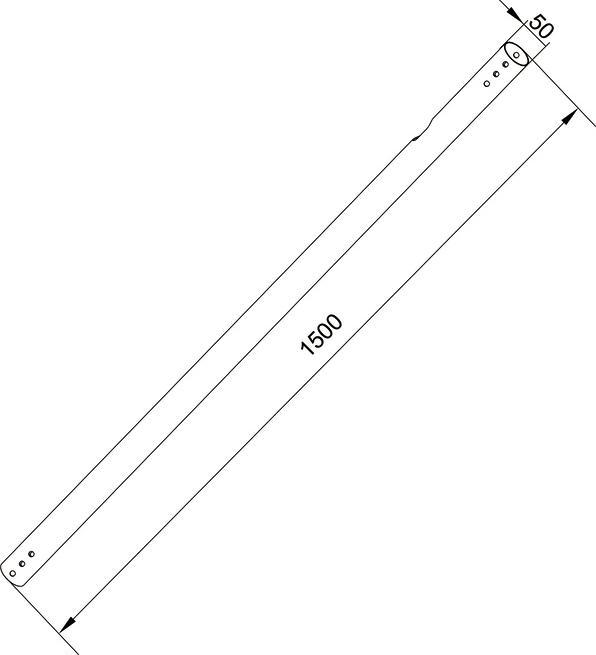 Image du produit Multibrackets Tube d'extension M Pro Series 1,5m Black (Tube de prolongation)