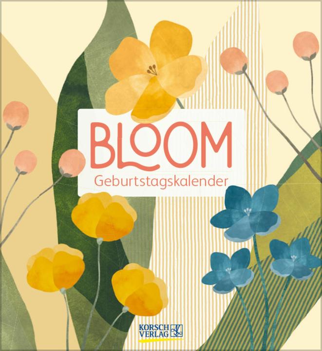 Produktbild Geburtstagskalender Bloom