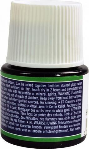 Produktbild Pebeo Vitrail Transparentfarben (Dunkelblau, 45 ml)