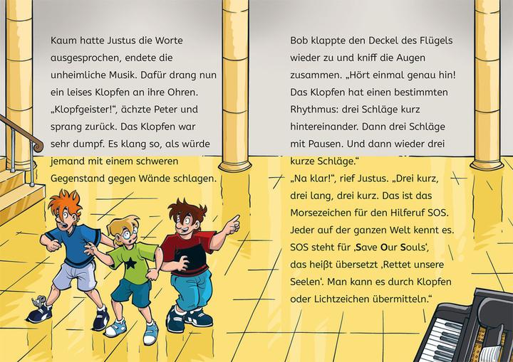 Immagine prodotto Kosmos Die drei??? Kids, Bücherhelden 2. Klasse, Geister in der Schule (Tedesco, Ulf Blanck, Boris Pfeiffer, Stefani Kampmann, 2024)
