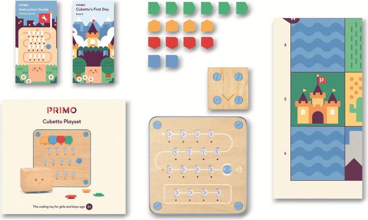 Actual product image Cubetto MINT Coding Robot made of wood from 3 years (Suitable for Montessori) - German version