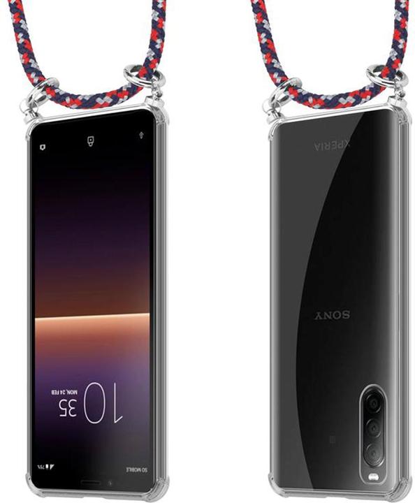 Produktbild Cadorabo TPU Handy Kette SILBER Cover