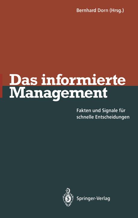 Actual product image Das informierte Management (Bernhard Dorn, 2012)