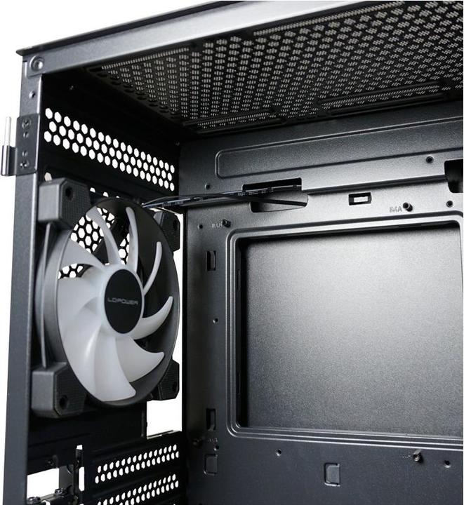 Produktbild LC-Power Geh?use Micro-ATX 810B black USB3.2/Audio,o.Netzteil (mATX, ATX, E-ATX, Mini-ITX)
