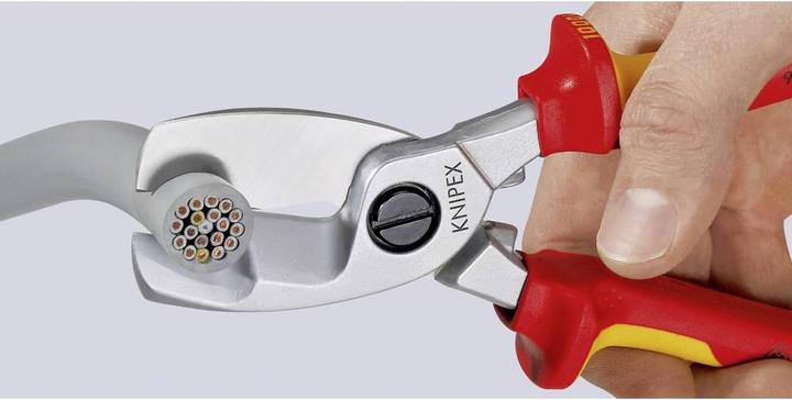 Image du produit Knipex Coupe-câbles à double tranchants 95 16 200 SB (200 mm)