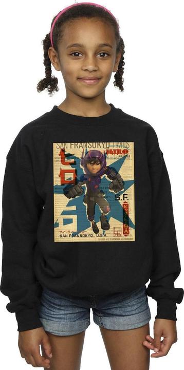 Image du produit Disney - Sweat BIG HERO BAYMAX HIRO NEWSPAPER - Fille (152, 158)