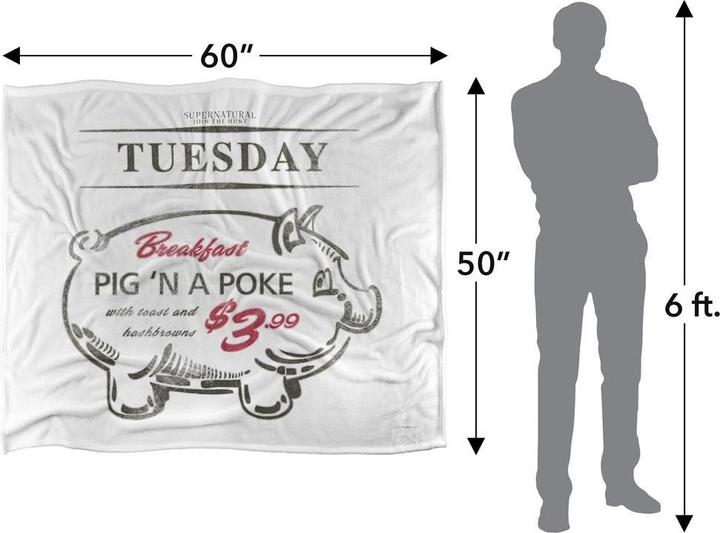 Immagine prodotto Supernatural Tuesday Coperta (152 x 127 cm)