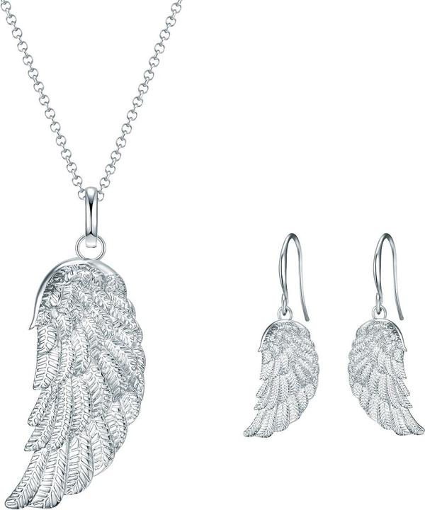 Immagine prodotto Rafaela Donata Ali d'angelo da donna in ottone argento 50,0 cm di catena base + 7,0 cm di prolunga - 11938 (Ottone)