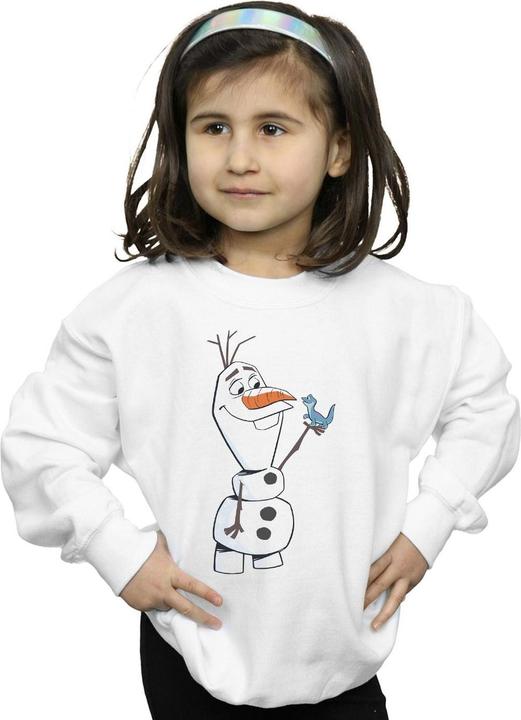 Image du produit Disney - Sweat FROZEN OLAF AND SALAMANDER - Fille (128)