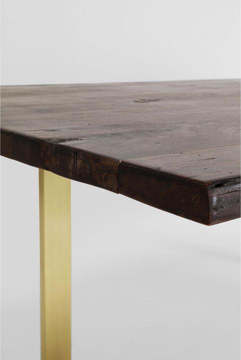Image du produit Kare Design Table Harmony Walnut laiton 180x90cm (180 x 90 x 76 cm)