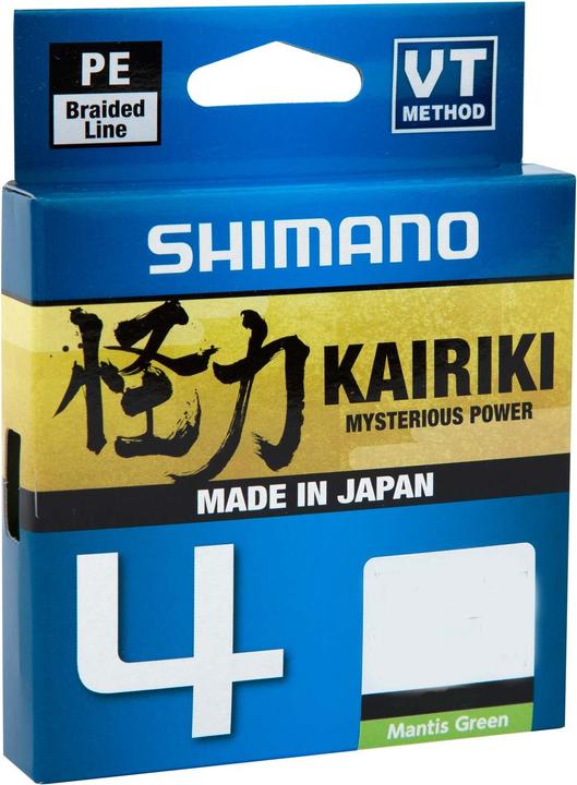 Shimano Kairiki 4 Mantis Green (13.80 kg, 0.21 mm)