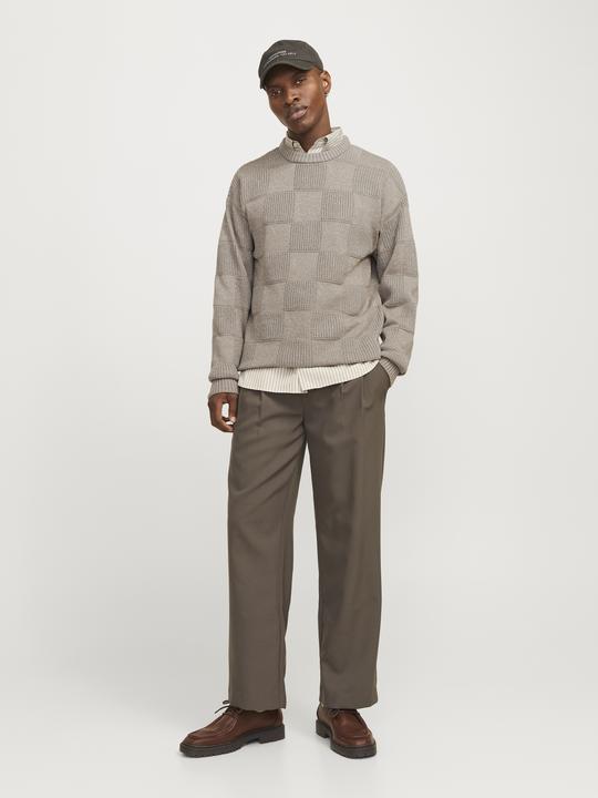 Actual product image Jack & Jones Checked knitted jumper Knitted jumper (XS)