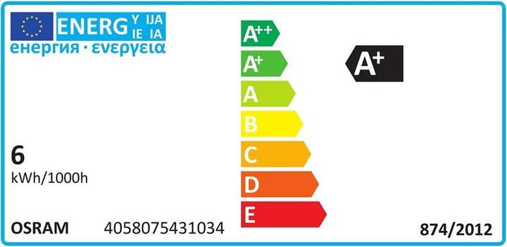 Etichetta energetica Osram Stella classica P (E27, 40 W, 470 lm, 1 x, F)