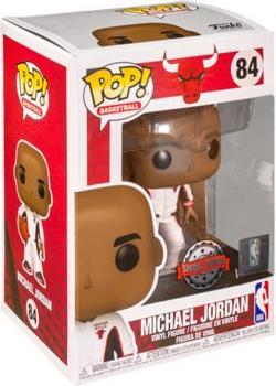 Produktbild Funko NBA Legends POP! Sports Vinyl Figur Michael Jordan (Bulls White Warmup) Exclusive 9 cm