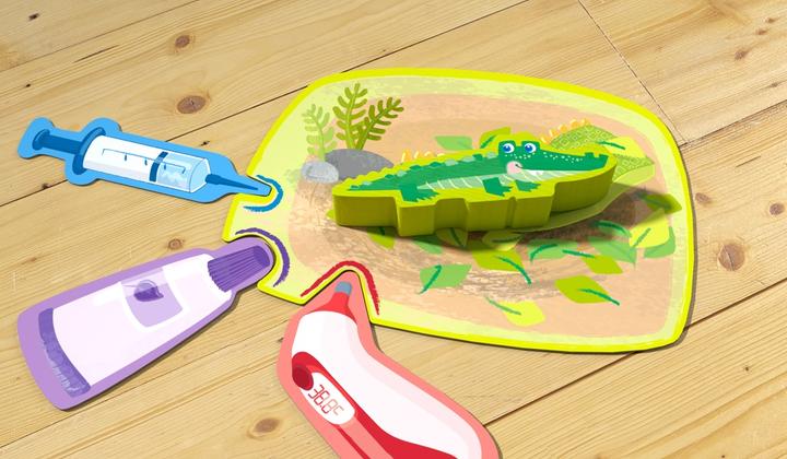 Immagine prodotto Haba I miei primi giochi - Noi animali medici (Tedesco)
