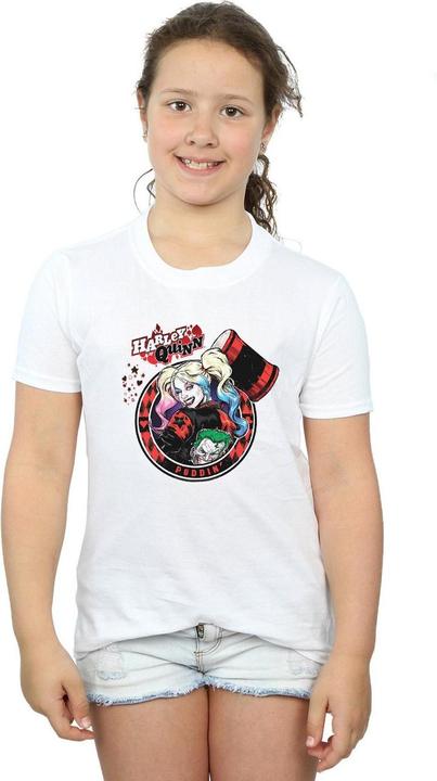 Immagine prodotto Harley Quinn Joker Patch Maglietta Ragazze (116)