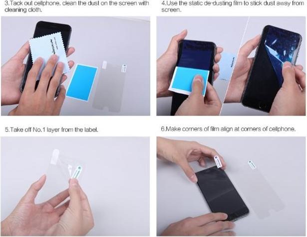 Actual product image Nillkin Matte Series (1 Piece, HTC Desire 626, HTC Desire 626G)