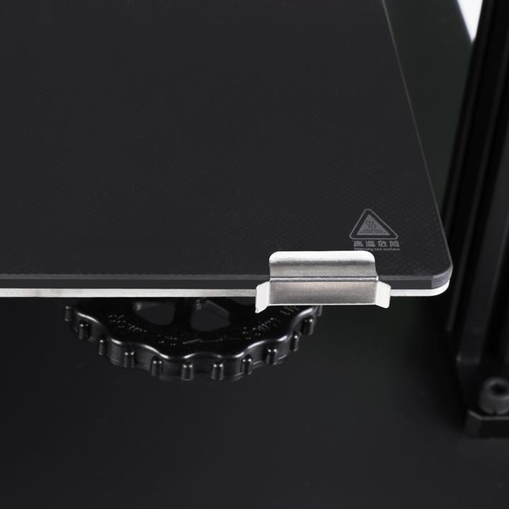 Actual product image Creality 7mm Glass Bed Clips 4 pcs.