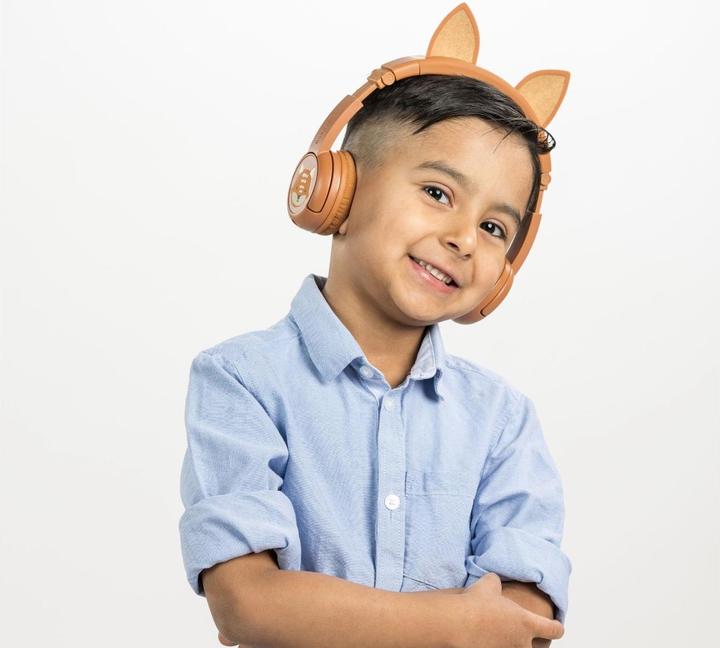 Produktbild Buddyphones kids headphones wireless Play Ears Plus fox (Brown)