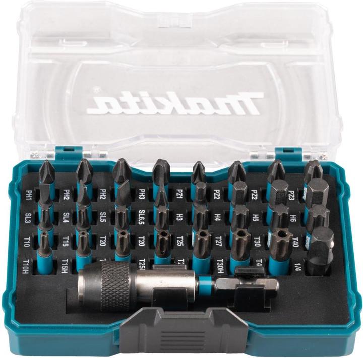 Produktbild Makita 33 dalių sukimo antgalių rinkinys Impact Black