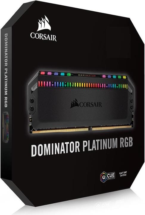 Immagine prodotto Corsair Dominator Platinum RGB (2 x 8GB, 3600 MHz, DDR4-RAM, DIMM)