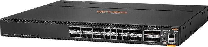 Immagine prodotto HPE Aruba Networking CX 8100 24x10G SFP+ 4x40/100G QSFP28 FB Airflow 3 Ventole 2AC PSU SW Bundle UE it (24 Porti)