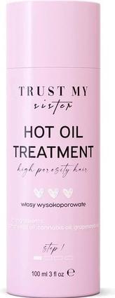 Konjac Sponge Trust My Sister - Hot Oil Treatment Hight Porosity Hair Oil for High Porosity Hair 100ml (100 ml)