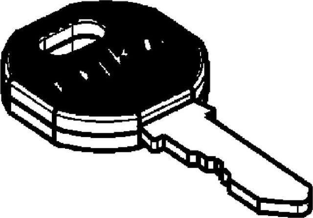 Actual product image Geze Spare key for Comfort staircase control centre