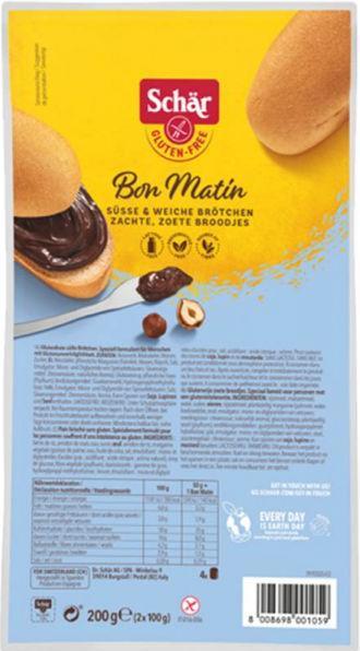 Immagine prodotto Schär Panini senza glutine Bon Matin (200 g)